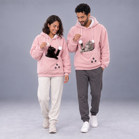 Alpine Fleece Cat Hoodie